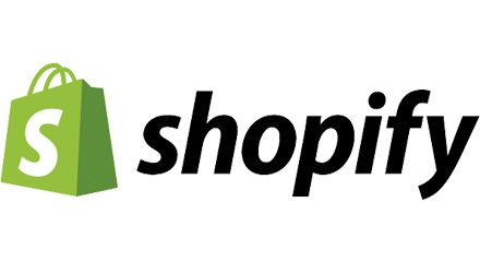 Shopify logo.