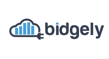 Bidgely logo.