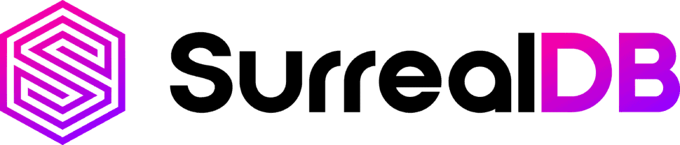SurrealDB logo with colour
