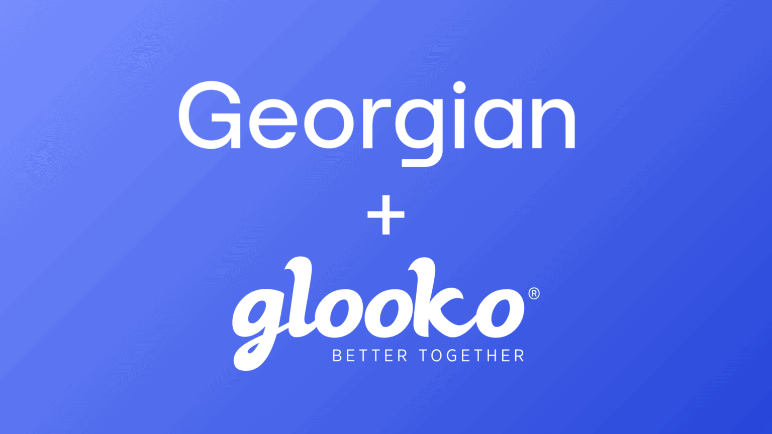 Georgian and Glooko logos